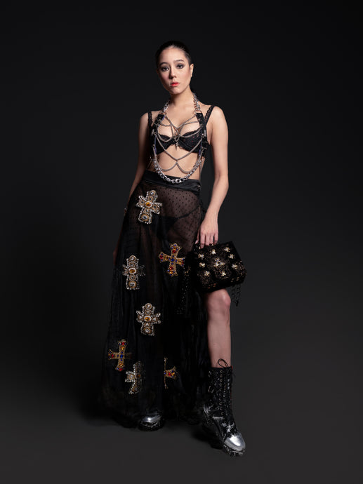 Crosses skirt