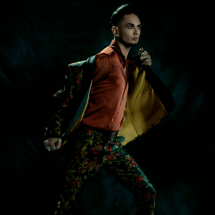 Elegante camisa en chiffon