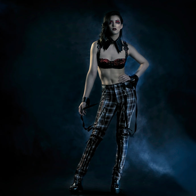 Tartan trousers