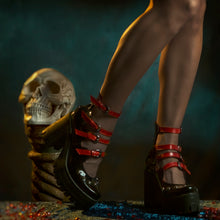Cargar imagen en el visor de la galería, Zapatos Dorothy negros y rojos 